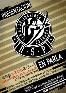 Presentación de la RSP Parla, el  16/06/2013
