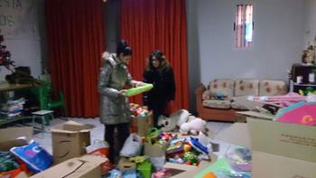 Recogida de juguetes en el centro solidario de Cuéllar Recogida de juguetes en el centro solidario de Cuéllar